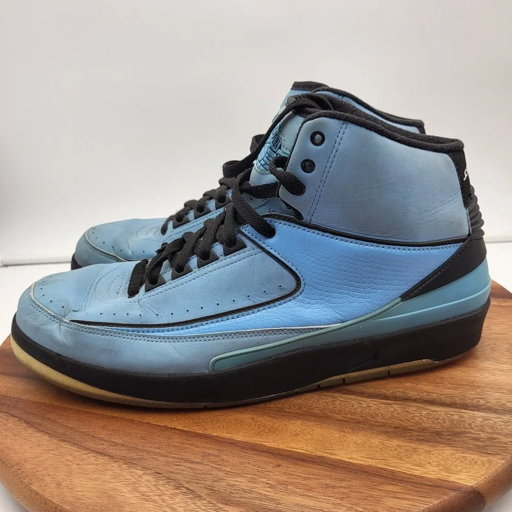 Nike Air Jordan 2 Retro QF University Blue Sneakers Mens‎ Size 11.5  95709-401